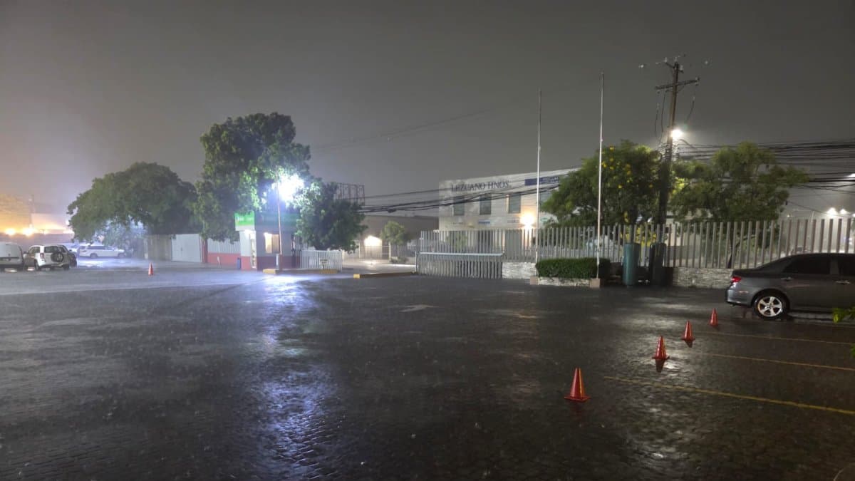 Foto de Hoy sobre lluvias y afectaciones.